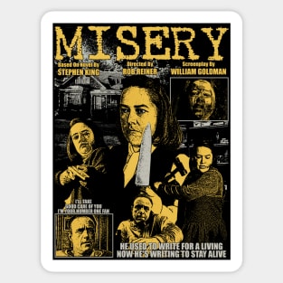 Misery Movie (1990) Sticker